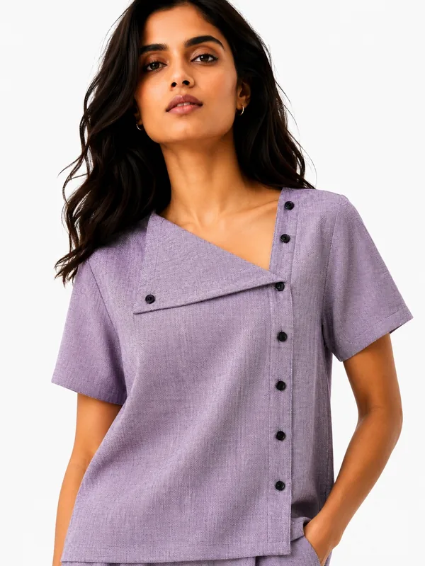The Lavender Ascent Top