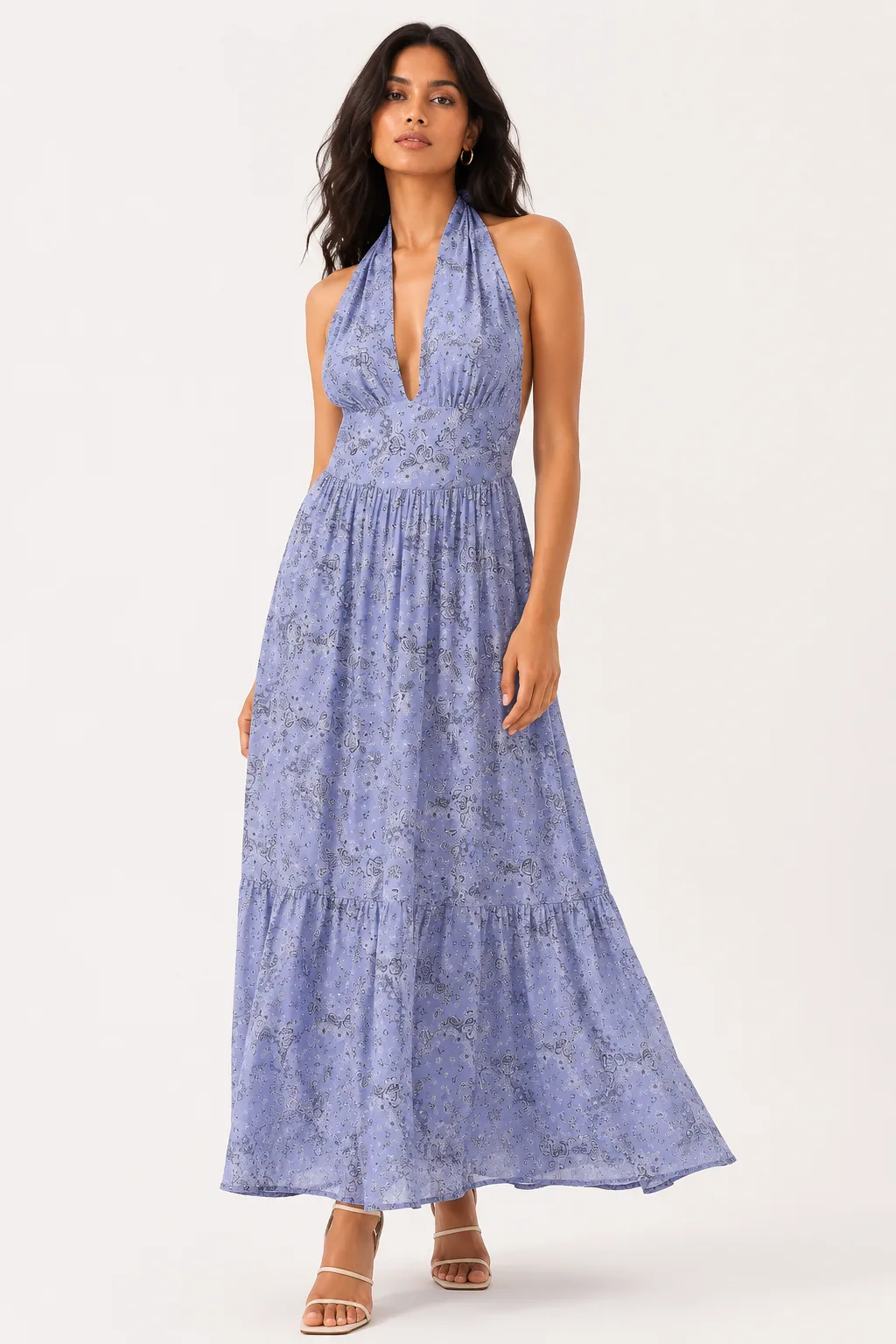 The Azure Whisper Gown