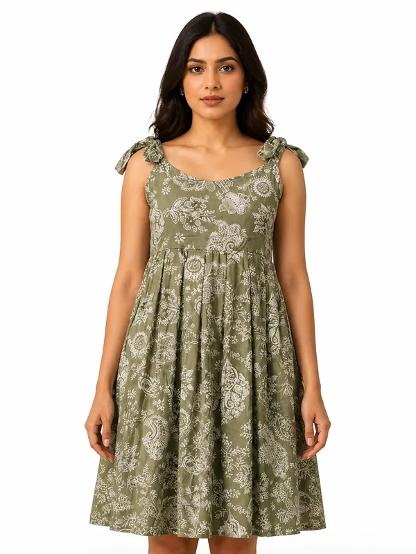 The Verdant Reverie Dress