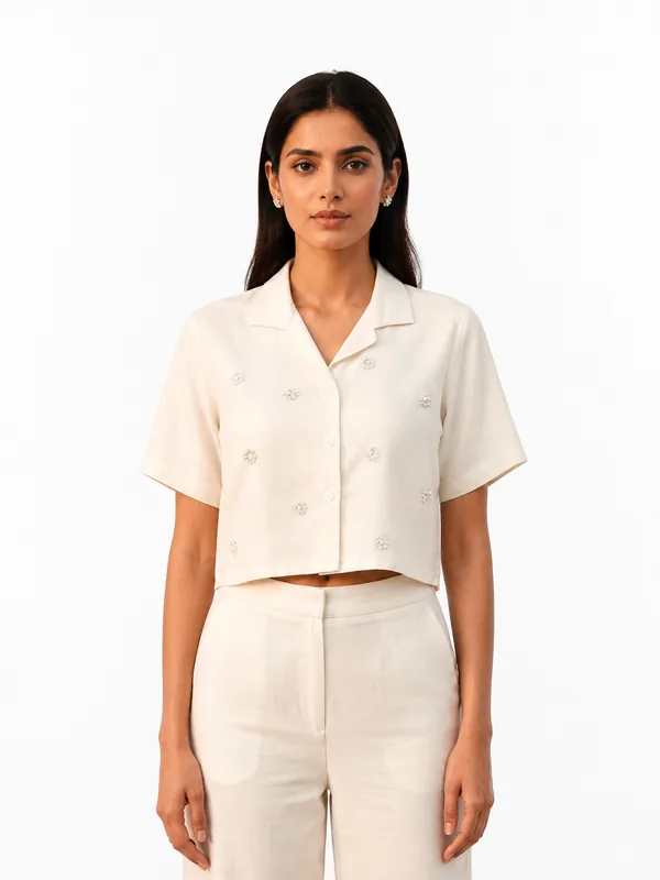 The Petal Whisper shirt