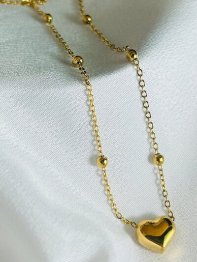 Golden Heart Necklace
