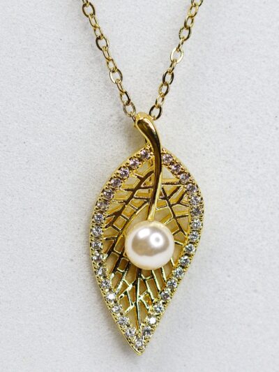 Golden Leaf Necklace
