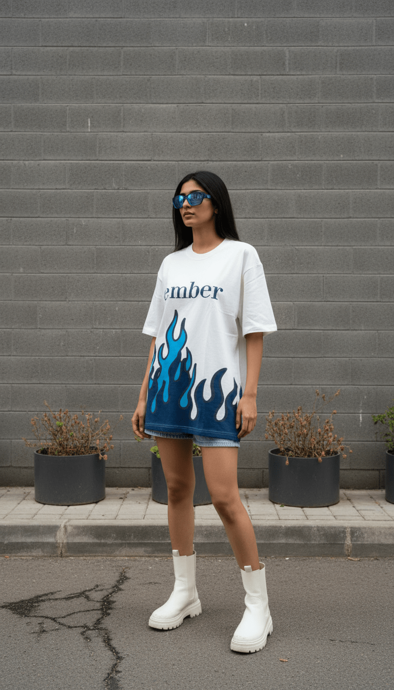 Flaming Drip T-shirt