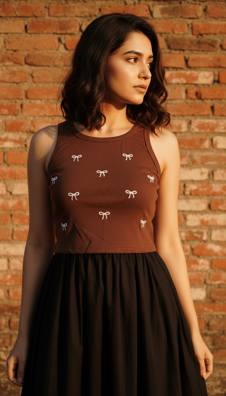 Bow Tank Top - Image 4