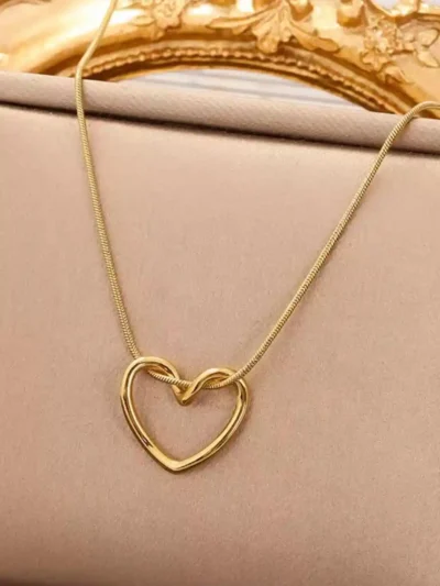 Golden Heart Necklace